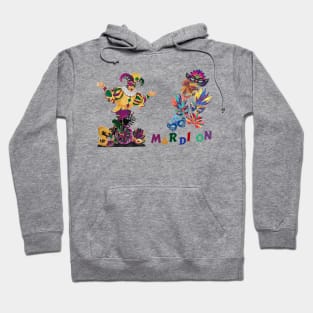 Mardi gras, mardi on Hoodie